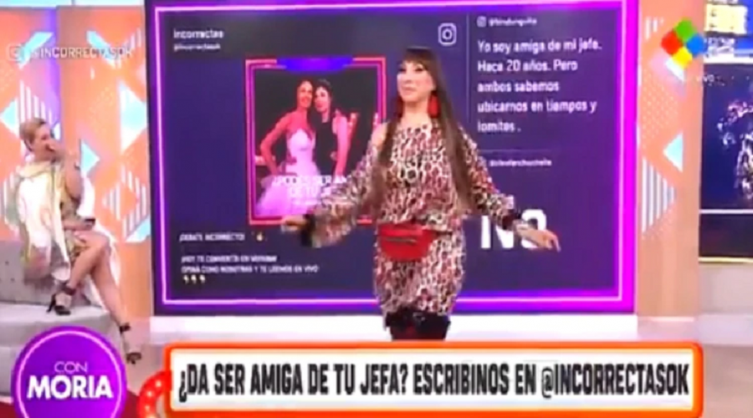 Insólito: Moria Casán se fue de Incorrectas por una inesperada 