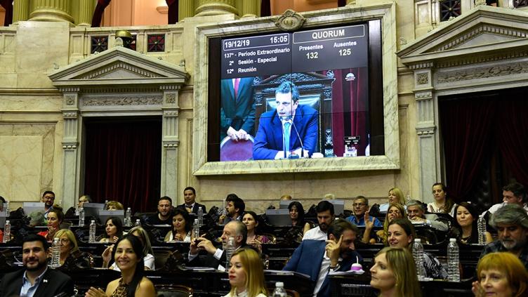 Diputados aprobó en general el proyecto de Solidaridad Social y Reactivación Productiva