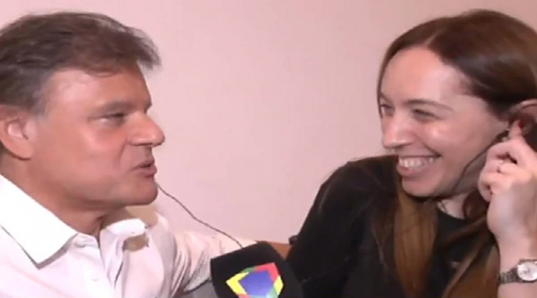 María Eugenia Vidal y Quique Sacco hablaron por primera vez de su romance