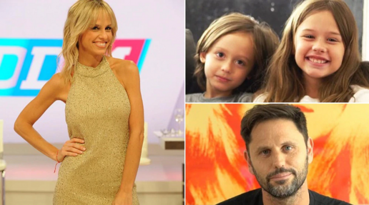 Los hijos y el marido de Mariana Fabbiani la sorprendieron en su último programa