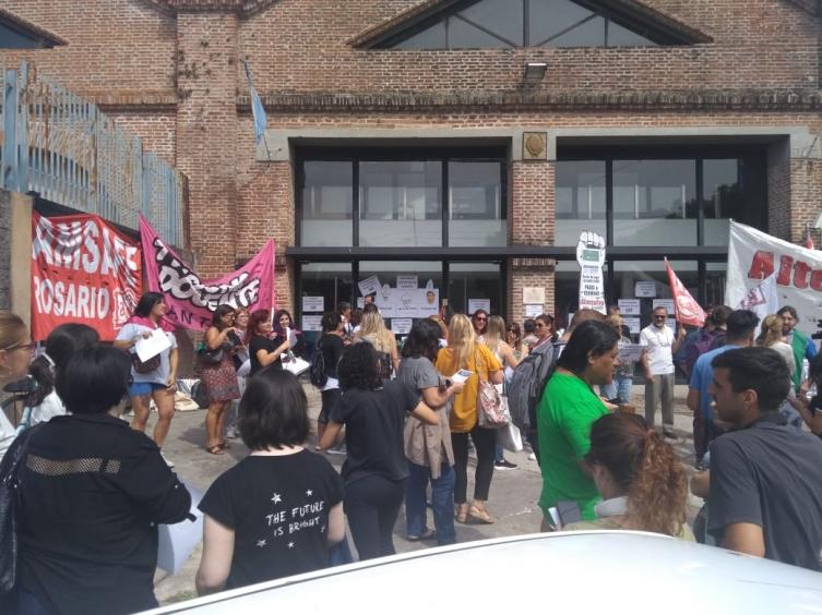 Tensión entre el Ministerio de Educación y Amsafe Rosario