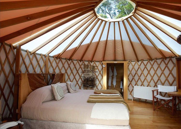Qué es el Glamping, el hospedaje en la naturaleza que crece en el Este