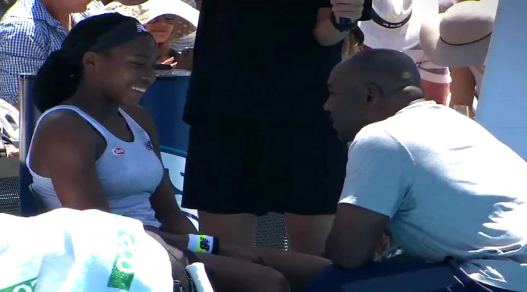 La ejemplar y divertida charla de la promesa del tenis con su padre que es furor en redes