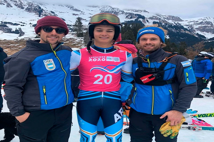Histórica actuación de Tiziano Gravier para Argentina en los Juegos Olímpicos de Invierno