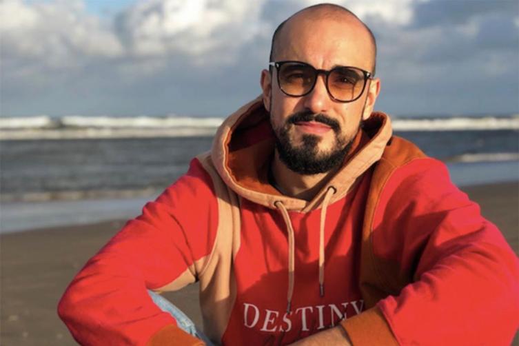 La primera aparición pública de Abel Pintos con su novia 