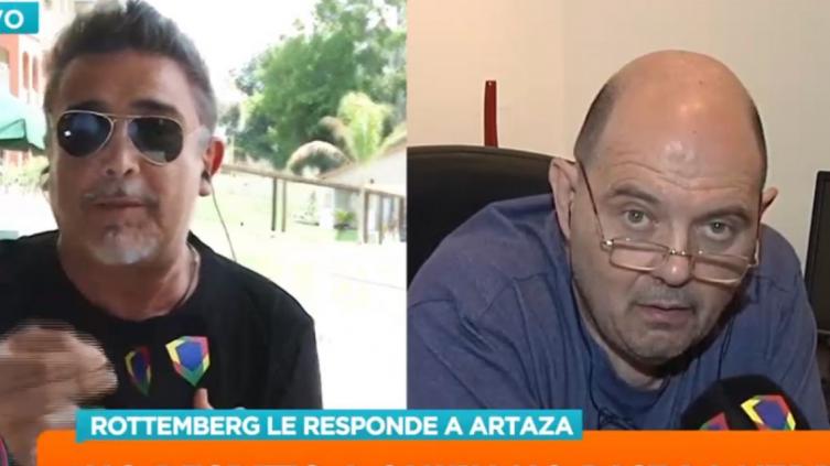 Acusaciones y bronca en un durísimo cruce entre Artaza y Rottemberg