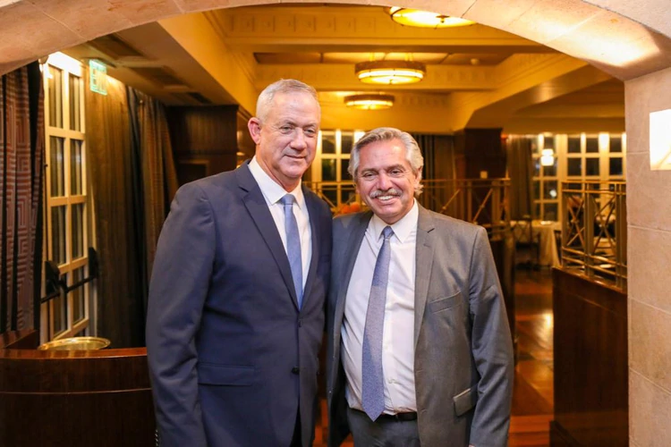 Alberto Fernández se reunió con Benjamin Netanyahu y se espera una declaración conjunta