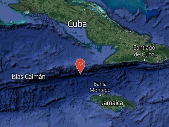 Violento terremoto de magnitud 7,7 sacudió a Jamaica y Cuba