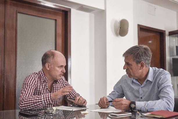 El intendente recibió al defensor del Pueblo adjunto     