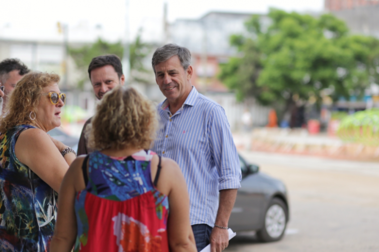 La obra de avenida Freyre estará concluida a fines de marzo    