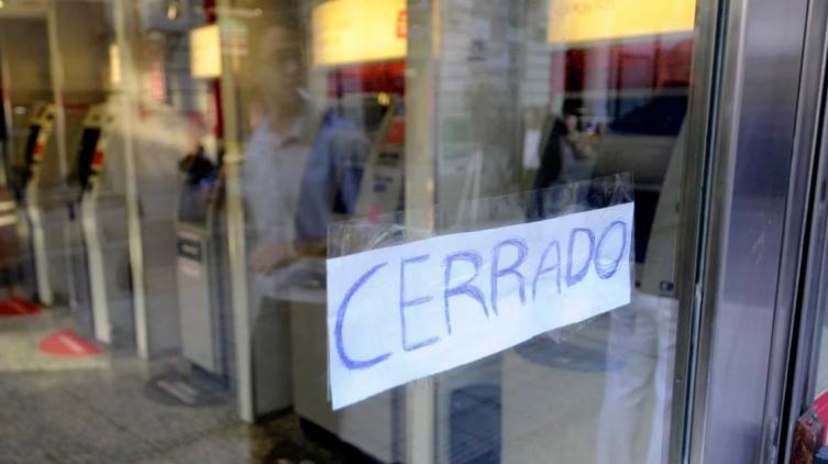 Hay paro de bancos por dos horas y de toda la jornada en Banco Nación