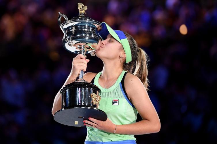 Sofia Kenin, la campeona de Australia