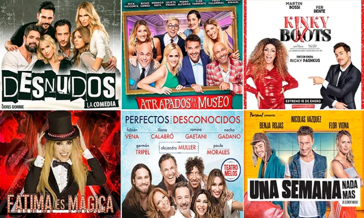 Las obras teatrales que más recaudaron en Mar del Plata, Carlos Paz y Buenos Aires en la última semana