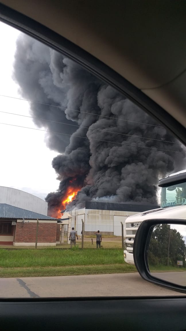 Un muerto en el incendio de un galpón en Recreo