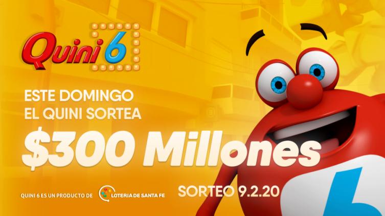 Este domingo el Quini 6 pone en juego $300 millones