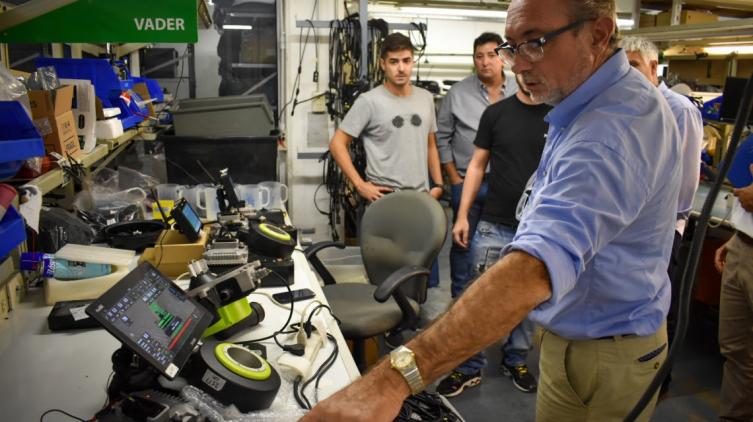 Gestiones para impulsar el sector industrial santafesino