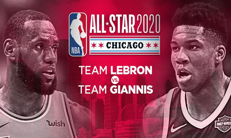 Team Lebron vs Team Giannis cerrarán el Fin de Semana de las Estrellas de la NBA