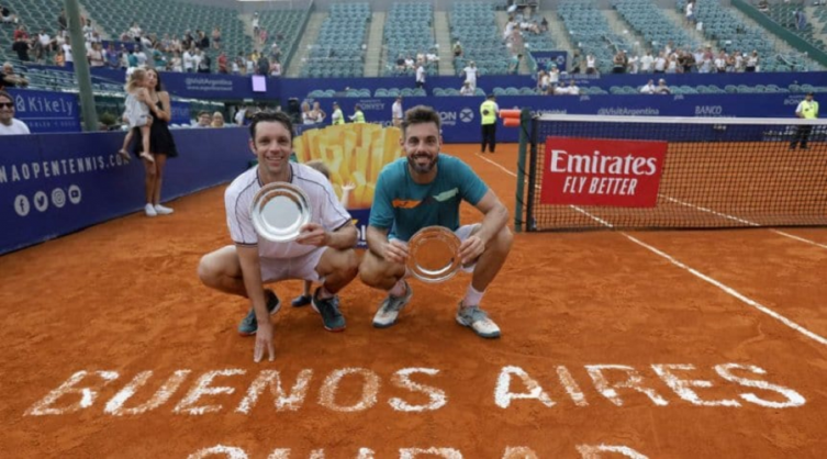 Horacio Zeballos, campeón en dobles y récord en el Argentina Open