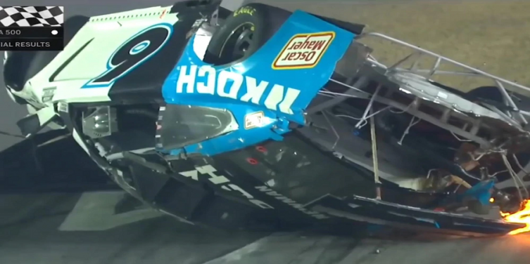 El dramático accidente en las 500 Millas de Daytona que dejó a un piloto en grave estado