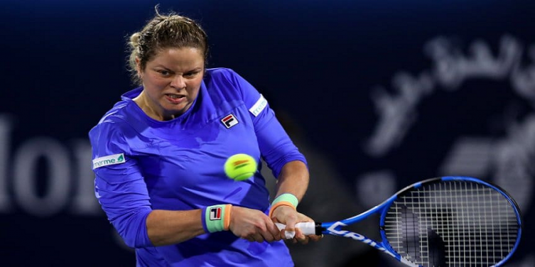 Kim Clijsters volvió a jugar después de ocho años