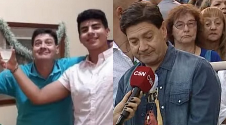 El recuerdo del padre de Fernando Báez Sosa: 