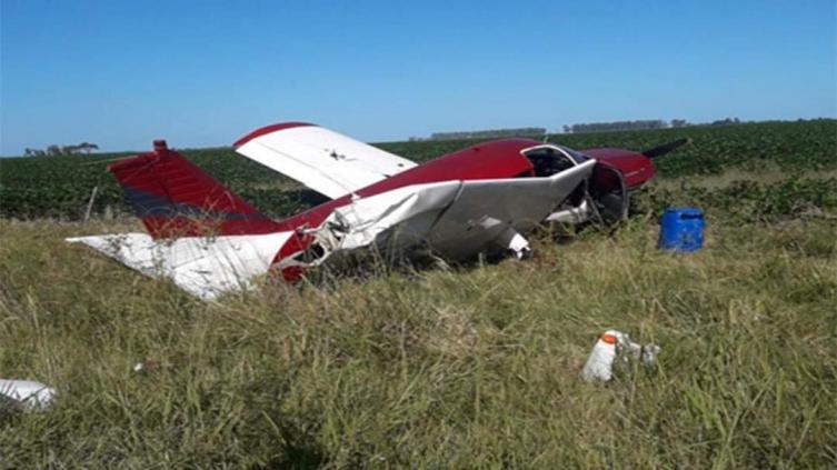 Indagaron al piloto de la avioneta abandonada en San Justo