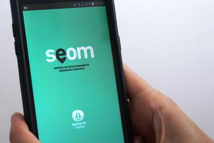 SEOM: cambia la aplicación para estacionar a través del celular	