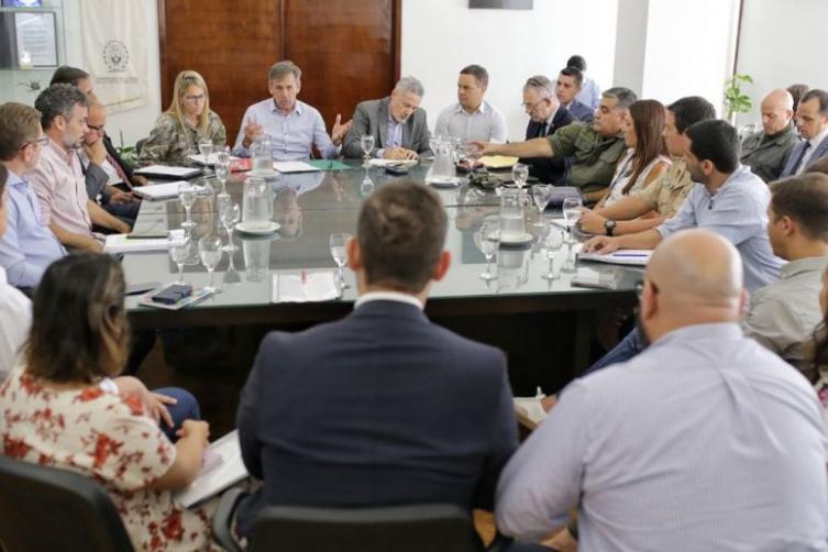 Jatón encabezó el Consejo de Seguridad Urbana	