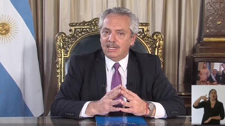 Alberto Fernández y el coronavirus: 