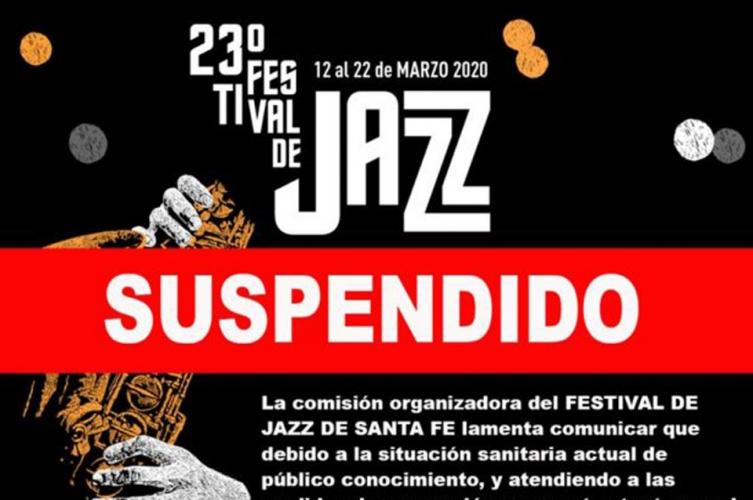 Se supendió el XXIII festival de Jazz de Santa Fe