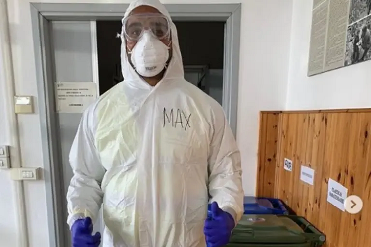 Coronavirus. Maxime Mbanda, el rugbier de la selección italiana que asiste ancianos en Italia