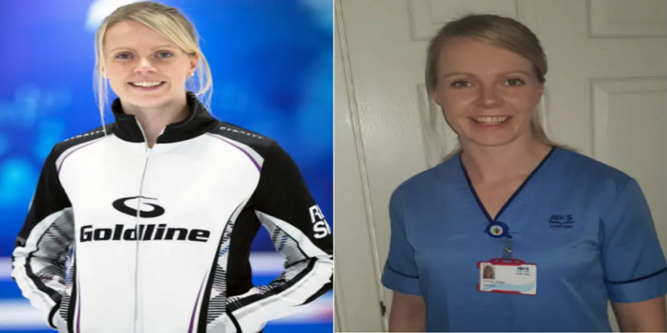  La historia de Vicky Wright, la campeona de curling que deja el deporte para ser enfermera 