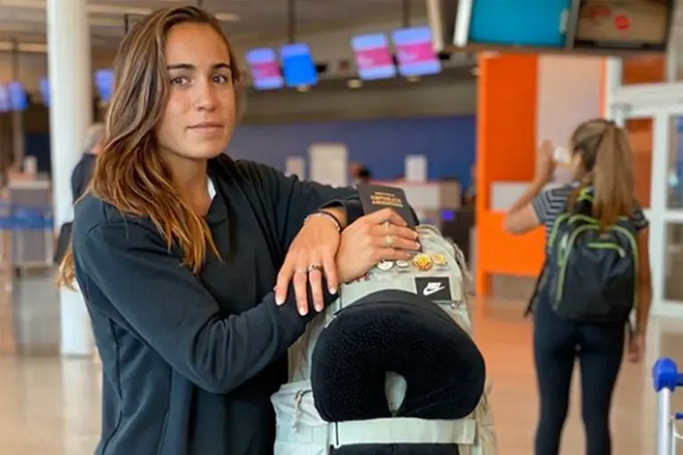 La mejor atleta argentina, varada en San Pablo: 
