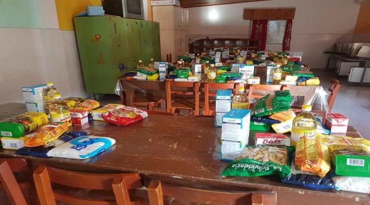 Gestiones por refuerzos alimentarios 