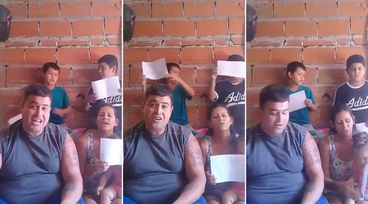 El hombre que compuso un tema viral sobre la cuarentena recibió una propuesta al aire
