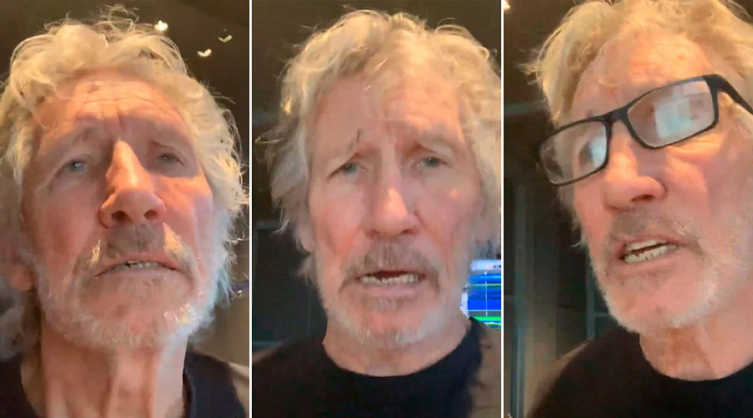 Roger Waters cantó en español y les pidió a sus seguidores que se queden en casa