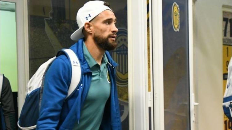 La cuarentena de Joaquín Laso, defensor de Rosario Central, entre el entrenamiento y su función de padre