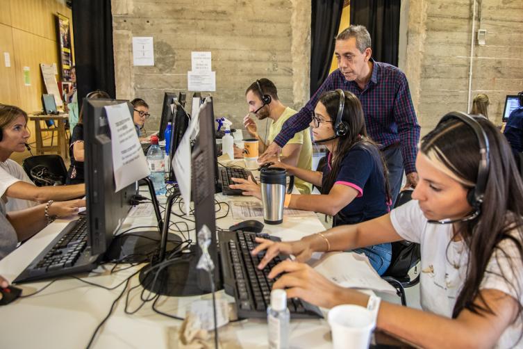 Voluntarios de la UNL colaboran en la emergencia sanitaria