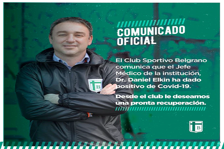 Se confirmó el primer caso de coronavirus en el fútbol argentino