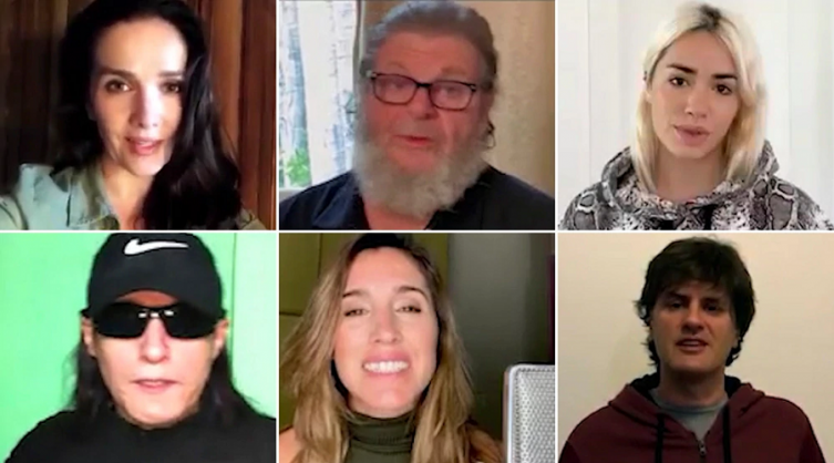 Grandes artistas, unidos en un mensaje de apoyo a la industria musical
