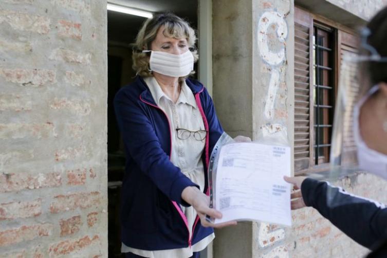 Los voluntarios comienzan a brindar asistencia por la pandemia