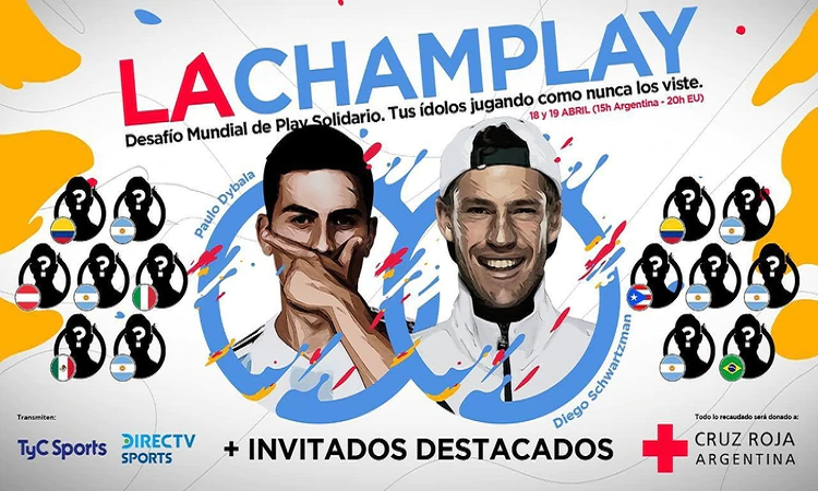 La “Champlay”, el torneo benéfico que enfrenta a Agüero, Maluma, James y René en el FIFA 20: días, horarios y TV
