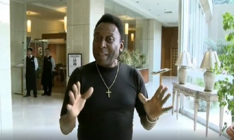 Pelé recordó la dura derrota con el Santos ante Colón 