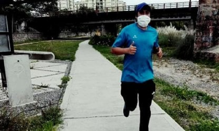 Los jujeños pudieron salir a correr pese al coronavirus