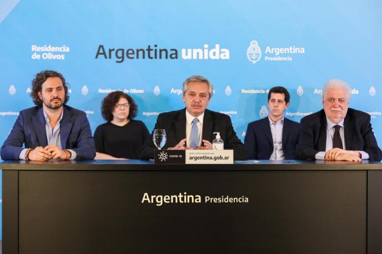 El Presidente extendió el aislamiento social hasta el 10 de mayo
