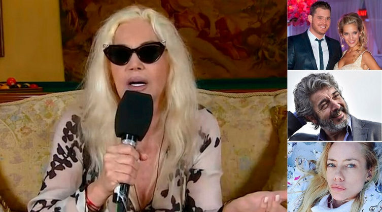 Susana Giménez: defendió a Bublé, trató de “estúpida” a Nicole Neumann y dijo qué siente por Ricardo Darín