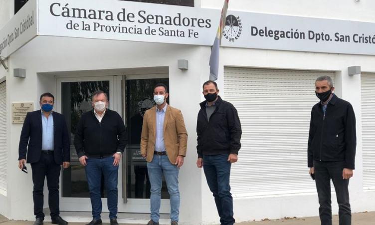Michlig acompañó a Sukerman en distintas actividades 