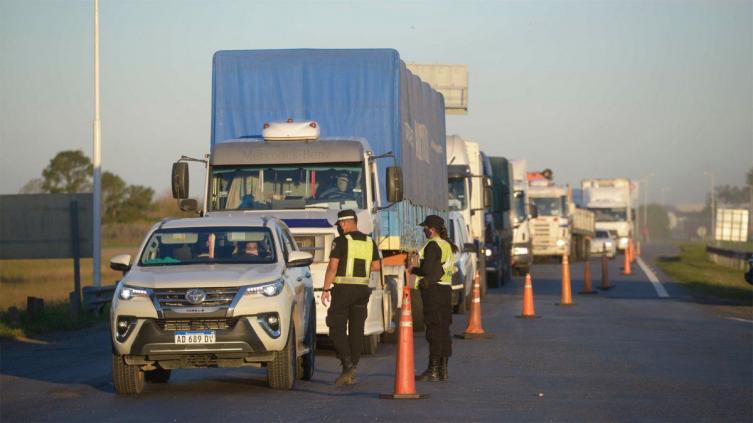 El peaje de General Lagos refuerza los controles