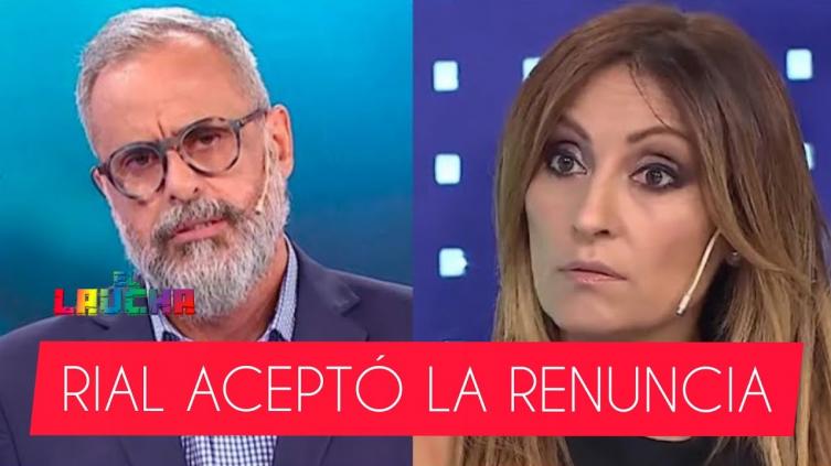 Jorge Rial acepto la renuncia de Marcela Tauro a “Intrusos”