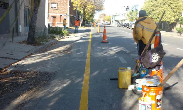 Ciclovía en Urquiza: 